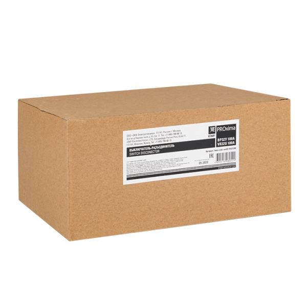 Купить EKF PROxima Выключатель-разъединитель ВР32У-31В31250 100А 1 направ. с д/г камерами съемная левая/правая рукоятка MAXima