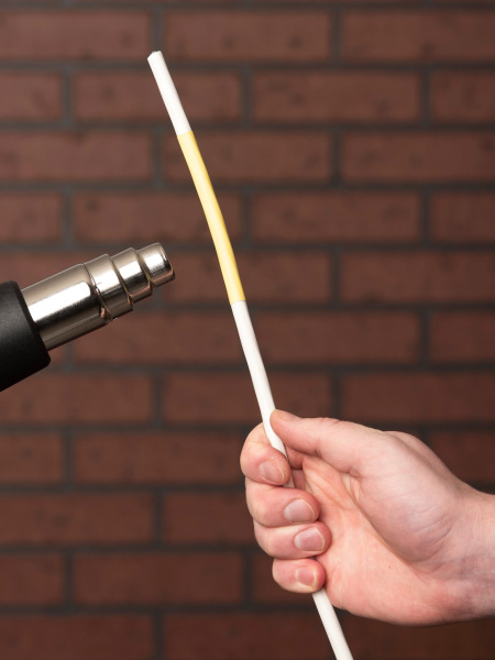 Купить EKF PROxima Термоусаживаемая трубка ТУТ нг 8/4 желтая в отрезках по 1м