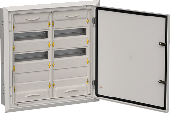 TITAN 5 Корпус мет. ЩРв-72 (2х36) 630х625х130 IP31 сер IEK