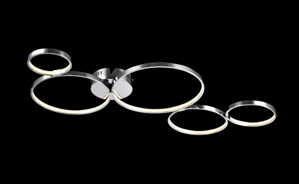 Купить Maytoni Modern Olympia Никель Настенно-потолочный светильник LED 2250Lm 45W MOD448-55-N