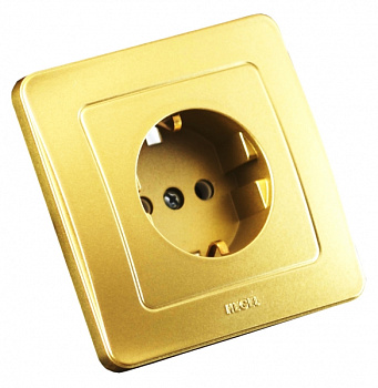 Hegel Мастер внутр Золото РС16-311-07 Розетка с/з