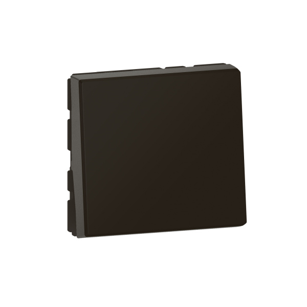 Купить Legrand Mosaic Матовый черный Переключатель на 2 направления, программа, 2 модуля, 10 AX 079111L