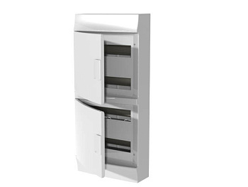 ABB Mistral41 Бокс настенный 48М непрозрачная дверь (без клемм) 1SPE007717F0710