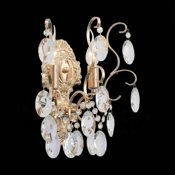 ST LUCE SL846.201.02 Бра  Золото/Прозрачный E14 2*40W Купить ST LUCE SL846.201.02 Бра  Золото/Прозрачный E14 2*40W