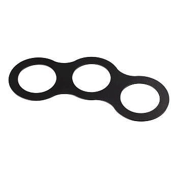 Novotech 357918 NT19 089 черный Рамка декоративная к артикулам 357585-357587, 357589, 357909-357910 METIS