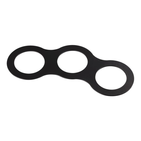 Novotech 357918 NT19 089 черный Рамка декоративная к артикулам 357585-357587, 357589, 357909-357910 METIS