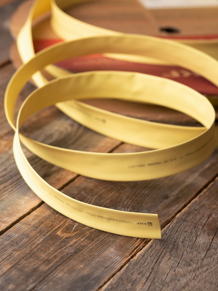 Купить EKF PROxima Термоусаживаемая трубка ТУТ нг 20/10 желтая рулон