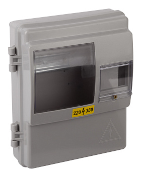 ЭРА ЩУРн-П 1/4 IP54 (КДЕ-1), пластиковый корпус навесной (290х240х110)