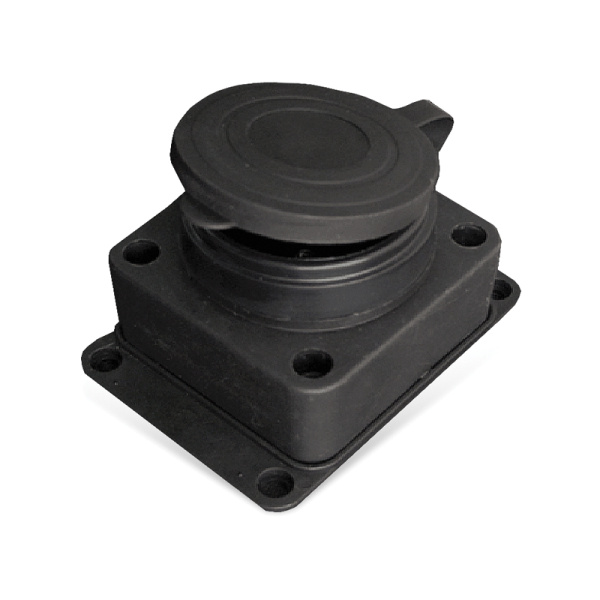 UNIVersal Розетка настенная однофазная с заглушкой (каучук) 602229