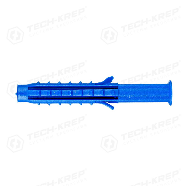 Tech-Krep Дюбель распорный Чапай 6х50 шипы+усы (синие) (1000 шт) - пакет накл. 111145