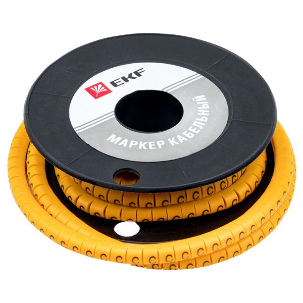 Купить EKF PROxima Маркер кабельный 4,0 мм2 "C" (500 шт.) (ЕС-2)