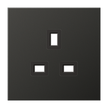 JUNG Накладка розетки БС 13А антрацит BS2521ANPL