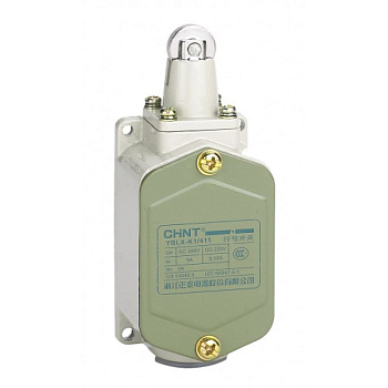 CHINT Выключатель путевой YBLX-K1/411 прямого действия с одинарным роликом (R)