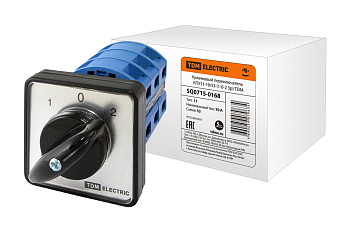 TDM Кулачковый переключатель КПУ11-10/53 (1-0-2 3р) SQ0715-0168