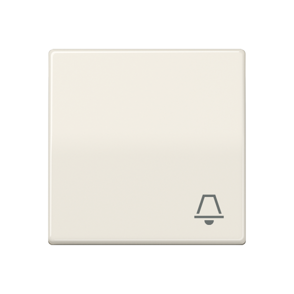 JUNG Клавиша для выключателя с символом "звонок" слоновая кость ABAS591K