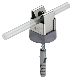 OBO Bettermann Держатель проволоки безболтовой металлический 5207901