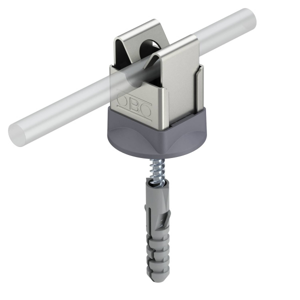 OBO Bettermann Держатель проволоки безболтовой металлический 5207901