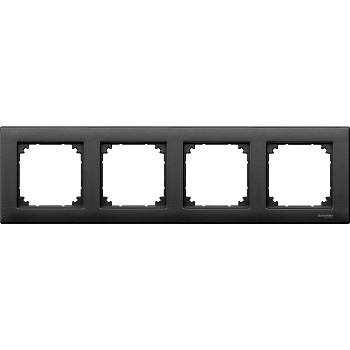 SE Merten SM M-Plan Антрацит Рамка 4-ая MTN486414