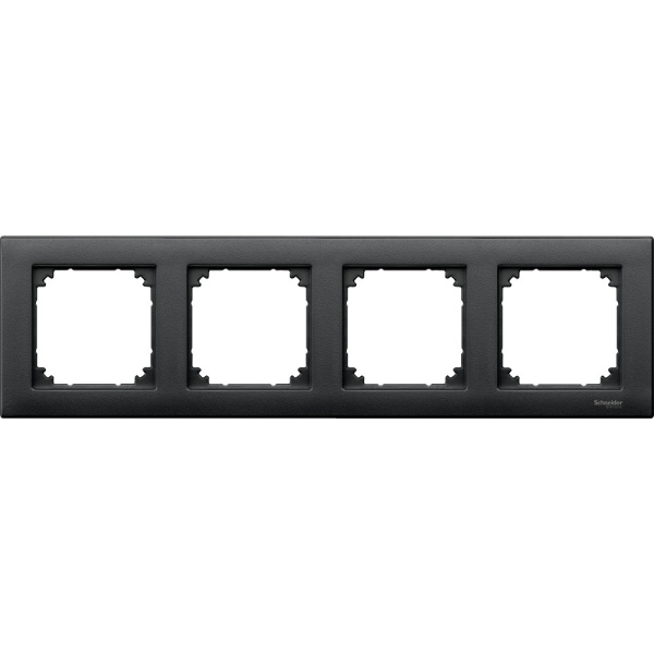 SE Merten SM M-Plan Антрацит Рамка 4-ая MTN486414