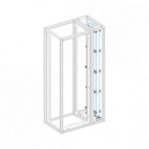 SE 2 Вертикальных держателя для сборных шин NSYBVS800L