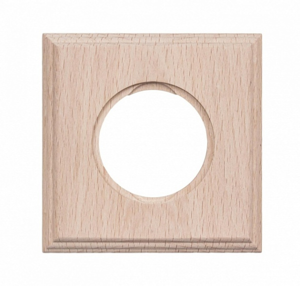 Купить BIRONI Шедель Бук Натурэль Рамка 1-ая на бревно 220мм (скрытый монтаж) BF4C24-610-10