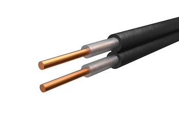 Кабель связи сигнальный медь ПРППМ 2 скрут. черный ГОСТ ПРППМ 2*1,2