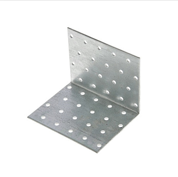 Tech-Krep Уголок крепежный равносторонний 80х60х60x2 мм, оцинк. - накл. 126388