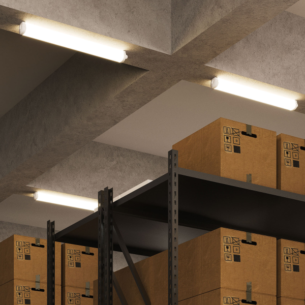 Купить Gauss Светильник линейный ULTRACOMPACT 18W 1700lm 4000K 185-265V IP65 590*40*30мм LED 143424218