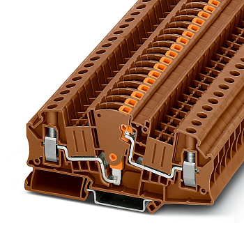 Phoenix Contact UTME 6 BN Измерительная клемма с ползунковым размыкателем 1098640