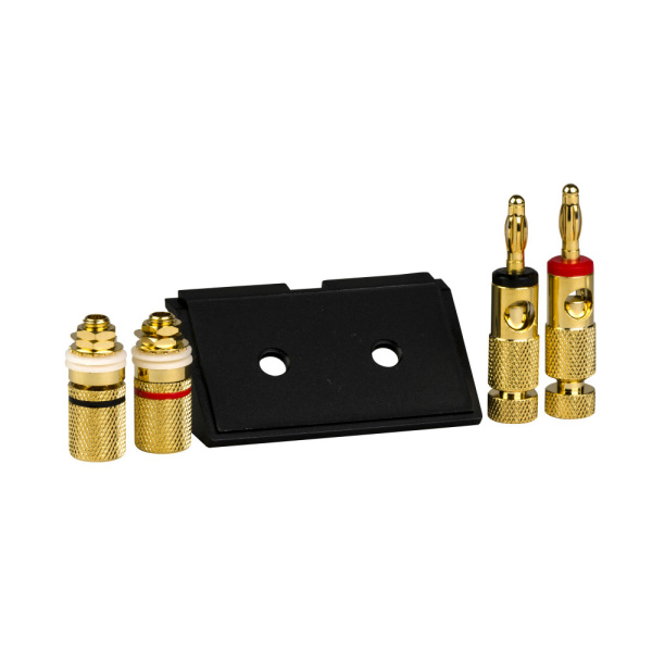 Купить SE Merten SM Механизм Вставка с разъемами HIGH-END X2, черный MTN464387