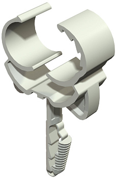 OBO Bettermann Трубный зажим SNAP 22,5-28,5 мм на защелке с дюбедем 2148536