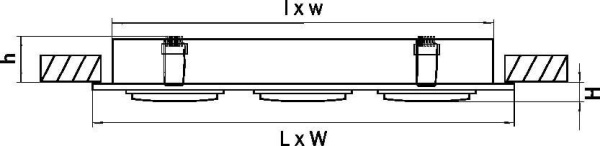 Купить Lightstar Светильник точечный встраиваемый декоративный под заменяемые галогенные или LED лампы Singo Lightstar 011623
