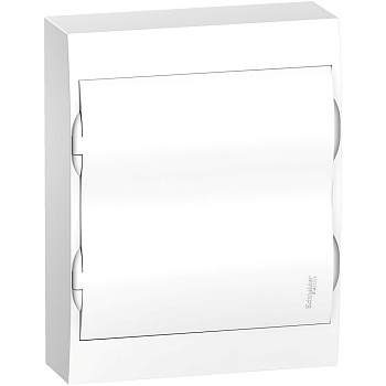 Systeme Electric EASY 9 Корпус навесной с белой дверью 2ряд/24мод, IP40, IK07, 63А, 2 клеммы