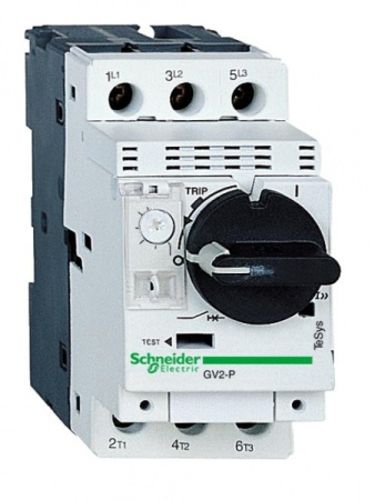 SE GV2 Автоматический выключатель с комбинированным расцепителем (0,4-0,63A) GV2P04