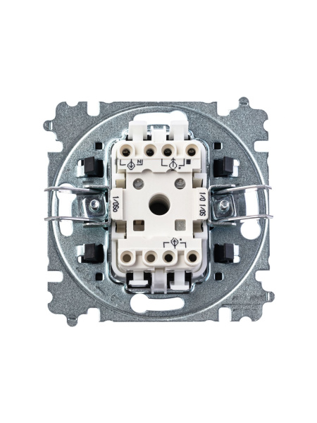 Купить ABB EPJ Levit антрацит / дымчатый чёрный Выключатель кнопочный 1-клавишный 2CHH599145A6063