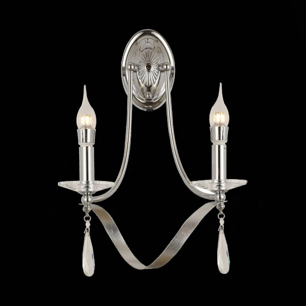 Купить Evoluce SLE120201-02 Светильник настенный Хром E14 2*40W