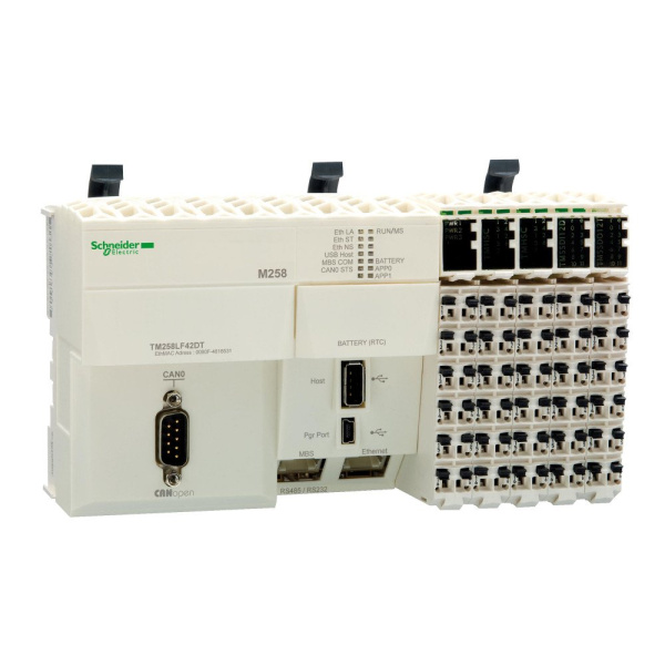 SE M258 Модуль Ethernet/CAN/посл. интер/42вх/вых TM258LF42DT