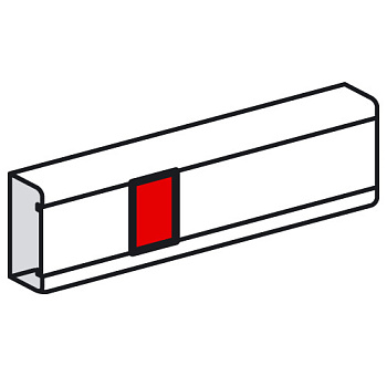 Legrand Metra Накладка на стык крышки 75 мм 638001