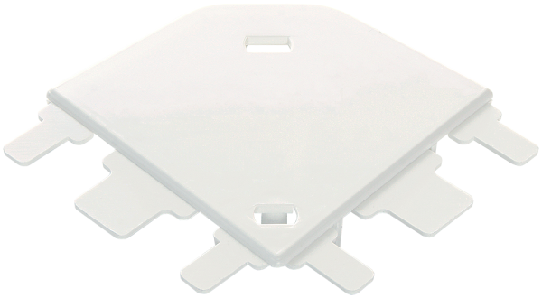 Купить SPL Угол плоский переменный для мини-плинтусов 60x16 белый (030293 - SPL - 060005S)