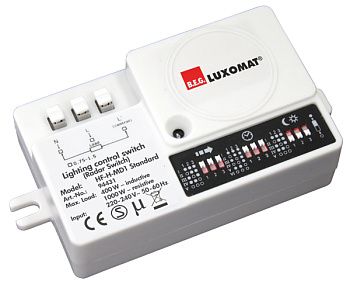 BEG Белый Датчик движения высокочастотный 360°, диаметр действия 10м IP20 94431