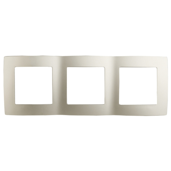 ЭРА 12-5003-15 Перламутр Рамка на 3 поста, 12