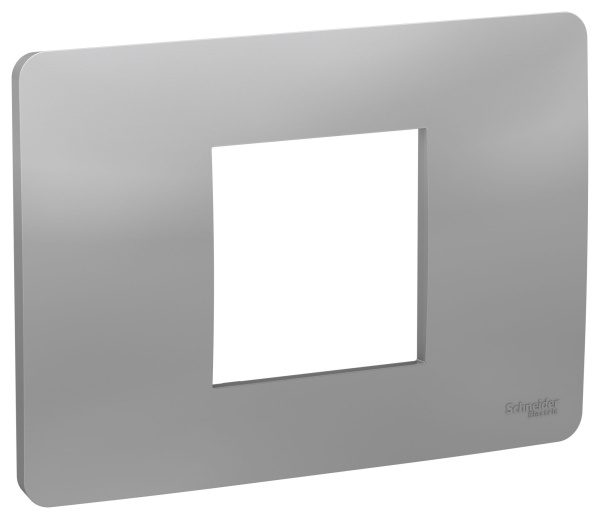 Купить SE Unica Modular Алюминий Рамка 2-модульная NU210230