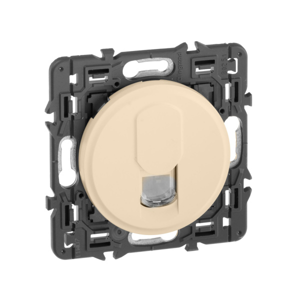 Купить Legrand Celiane Беж Накладка ТЛФ 1-ой розетки 066230