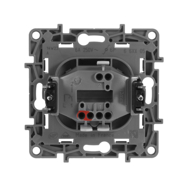 Купить Legrand Etika Антрацит Кнопка автоматическая 6А 672614