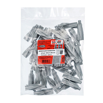 Tech-Krep Дюбель для газобетона нейлон 10х60 (40 шт) - пакет 134404