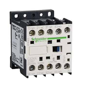 SE Contactors K Контактор бесшумный 3P, 9A, НО, 240V 50/60Гц (CA2KN22B72)