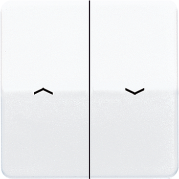 JUNG CD 500/CD plus Белая Клавиша 2-ая жалюзийная CD595PWW