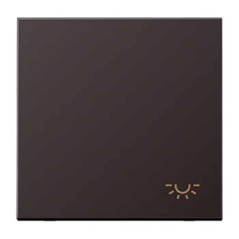 JUNG клавиша с символом освещения, Dark AL2990LD