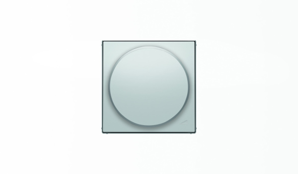 ABB SKY Серебристый алюминий Накладка с поворотной ручкой для механизма поворотного светорегулятора 2CLA856020A1301