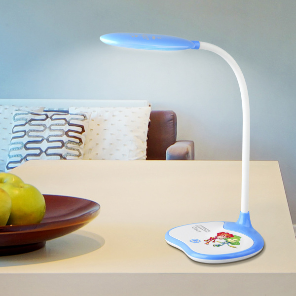 ЭРА NLED-433-6W-BU Синий ФИКСИКИ Настольный светильник